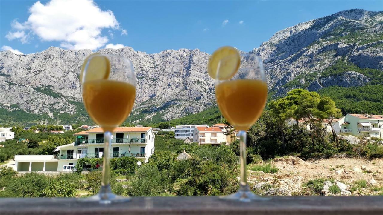 Apartment Makarska, Panoramic Sea & Mountains View, Cucek Kültér fotó